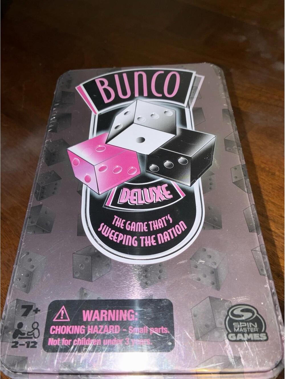 Spin Master Games Bunco Deluxe Complete Dice Game Ages 7+ 2-12 Players